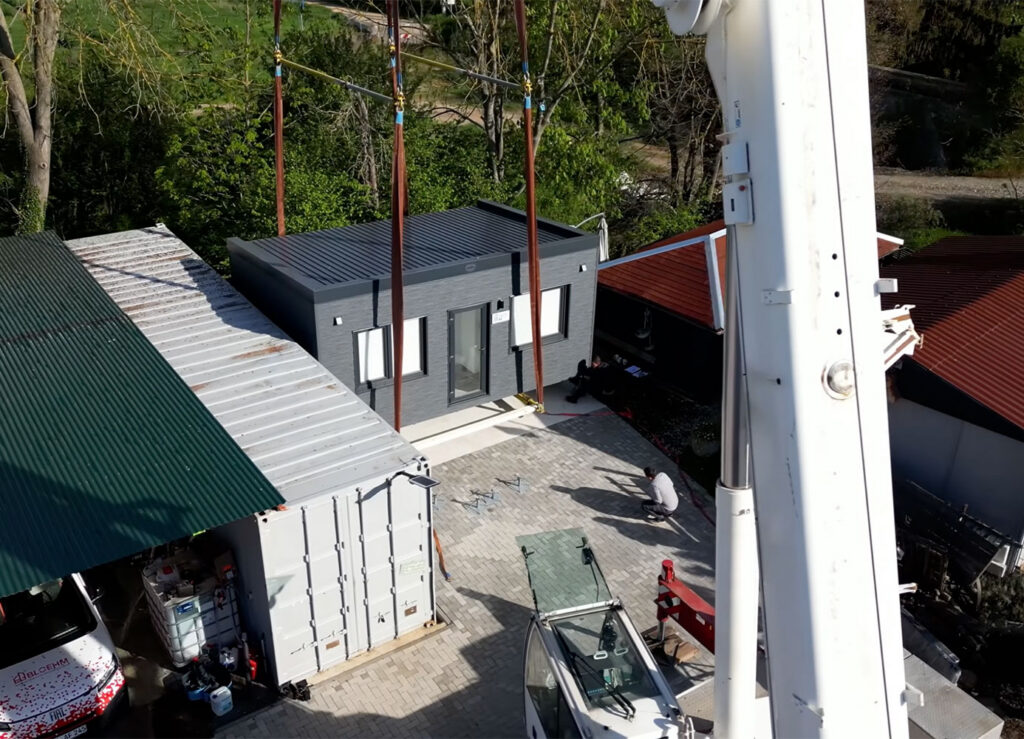 Ein neues TinyHouse für Dachrinnenreinigung Bloehm – mehr Raum für die Zukunft